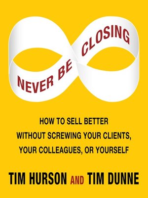 cover image of Never Be Closing